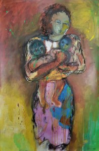 30. mother with twins